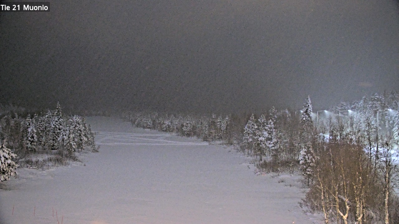 Weather Camera Image Väg 21 Muonio, Muonio, Lappi