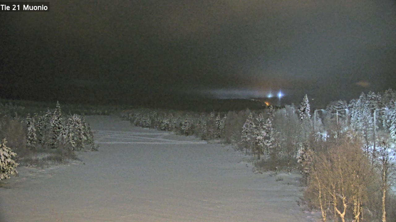 Weather Camera Image Väg 21 Muonio, Muonio, Lappi