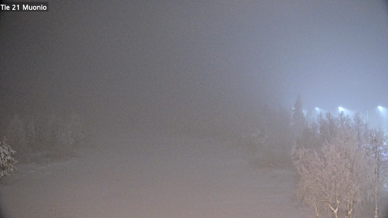 Weather Camera Image Road 21 Muonio, Muonio, Lappi