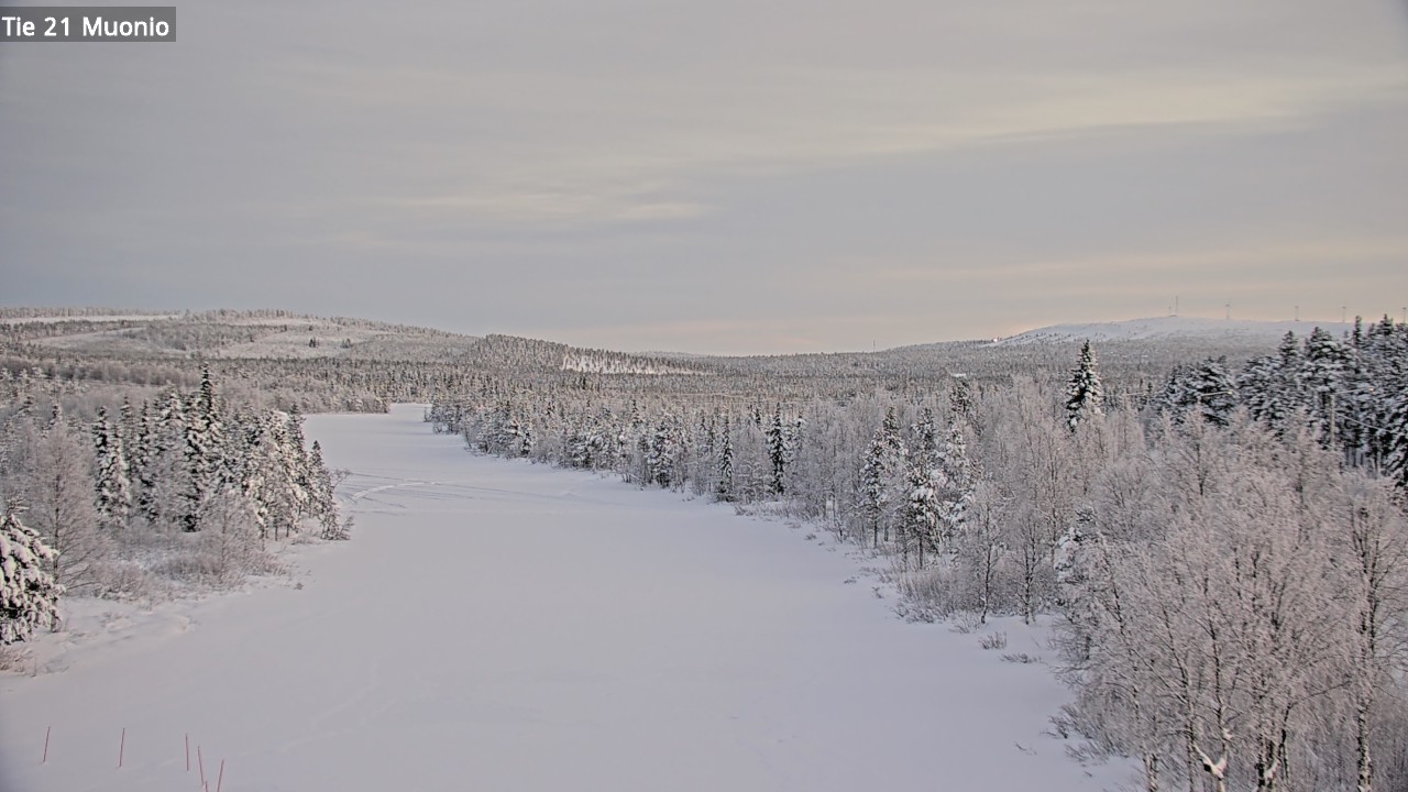 Weather Camera Image Road 21 Muonio, Muonio, Lappi