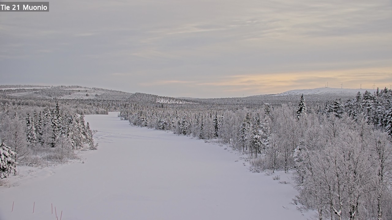 Weather Camera Image Road 21 Muonio, Muonio, Lappi