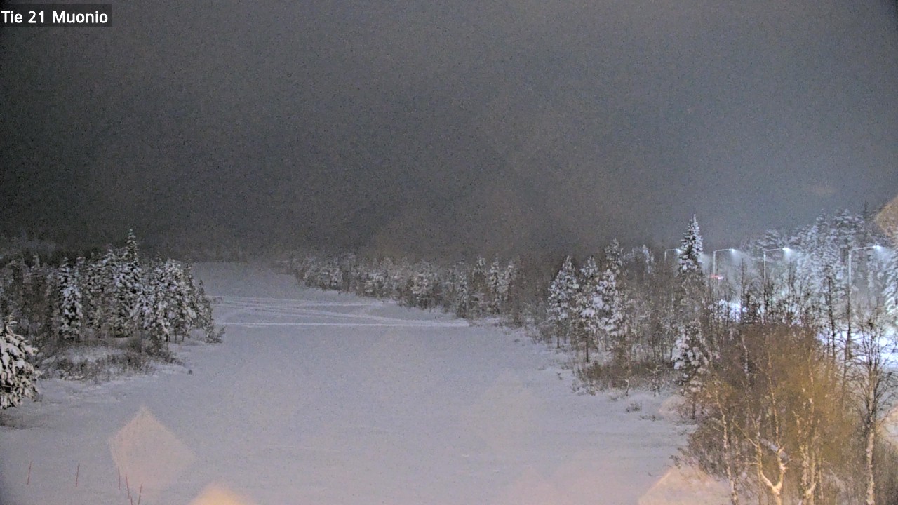 Weather Camera Image Väg 21 Muonio, Muonio, Lappi