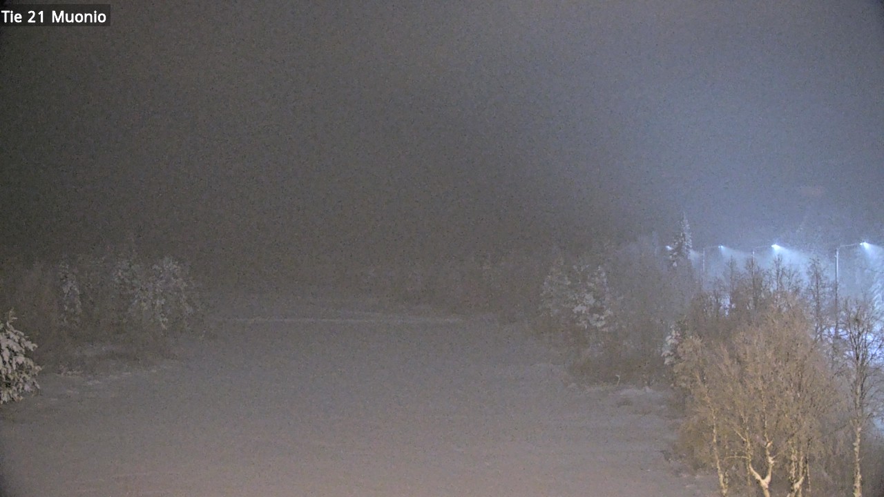 Weather Camera Image Väg 21 Muonio, Muonio, Lappi