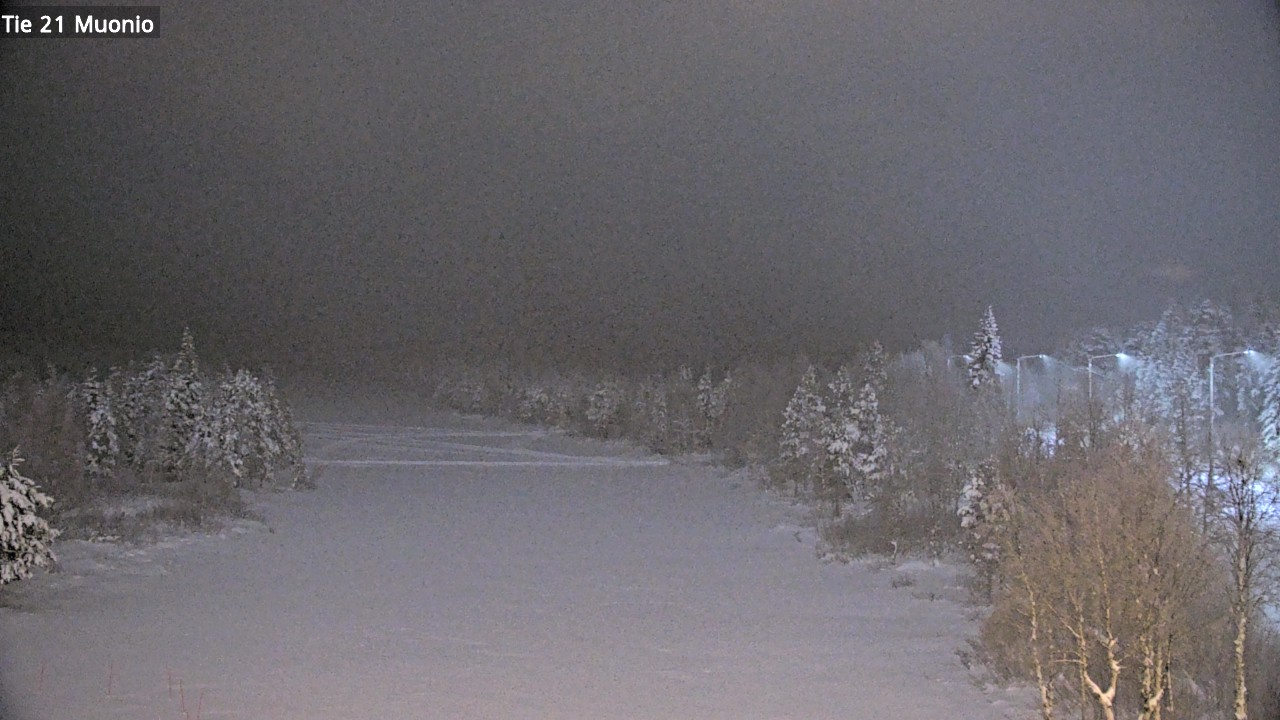 Weather Camera Image Väg 21 Muonio, Muonio, Lappi