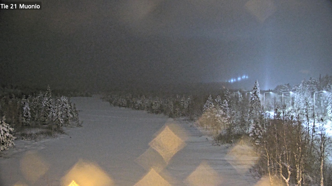 Weather Camera Image Väg 21 Muonio, Muonio, Lappi