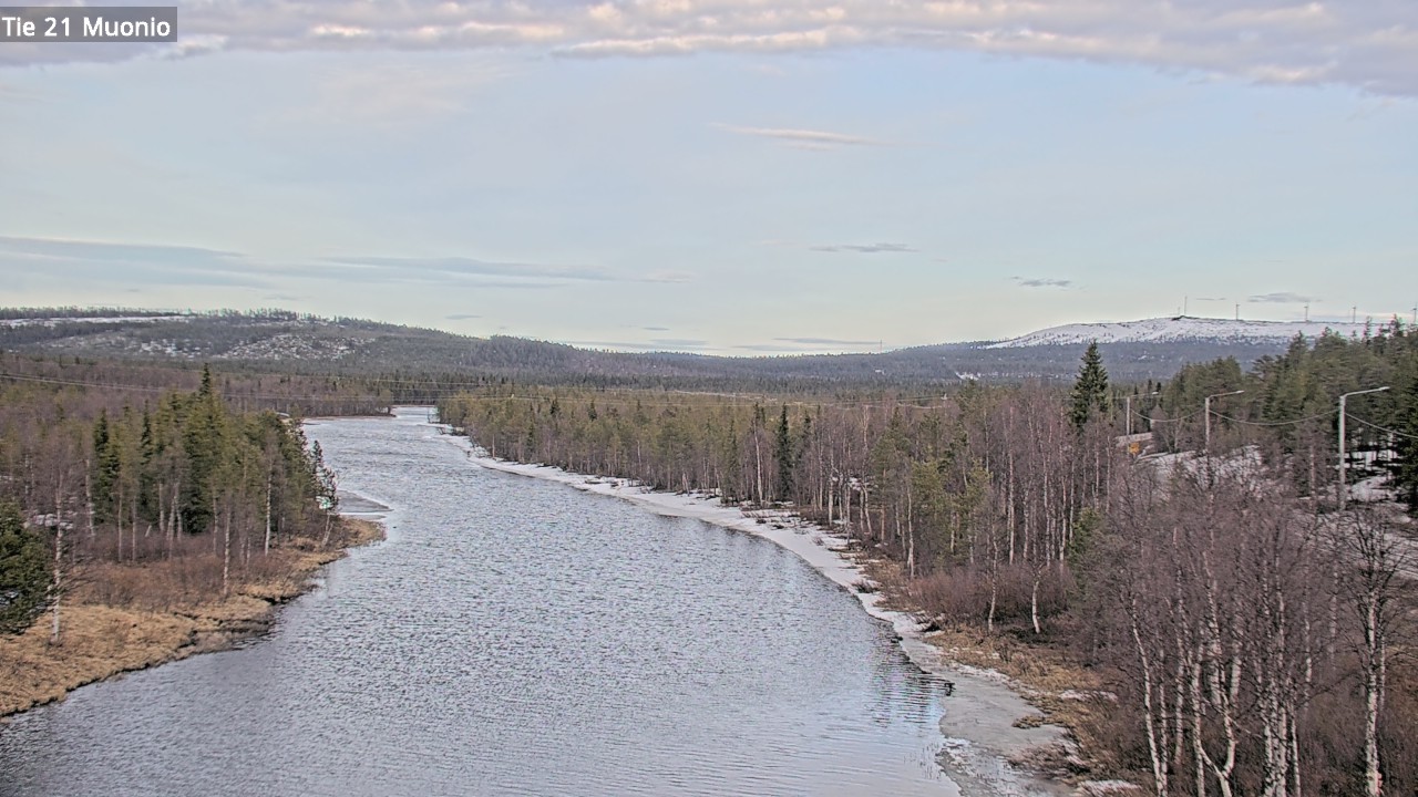 Weather Camera Image Väg 21 Muonio, Muonio, Lappi