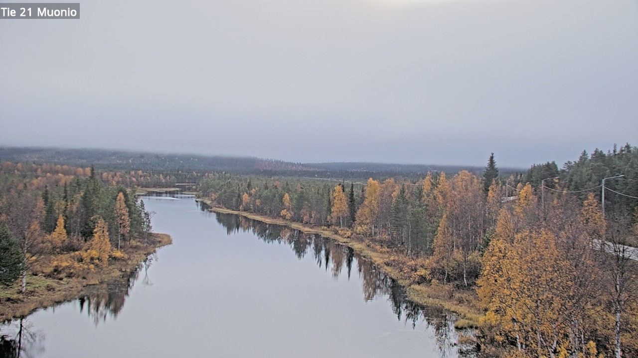 Weather Camera Image Väg 21 Muonio, Muonio, Lappi