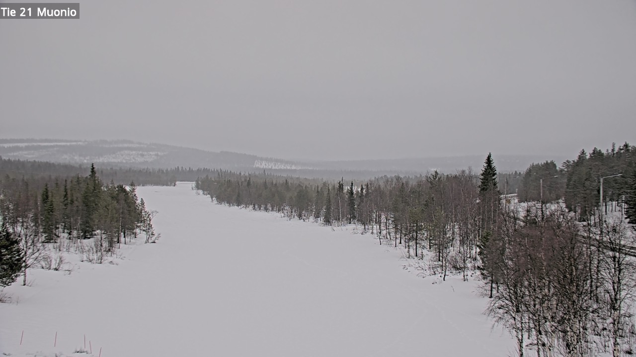 Weather Camera Image Road 21 Muonio, Muonio, Lappi