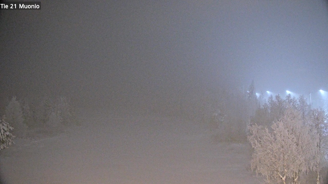 Weather Camera Image Road 21 Muonio, Muonio, Lappi