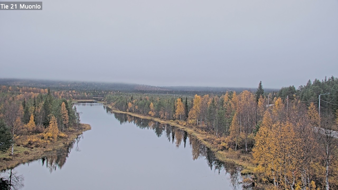 Weather Camera Image Väg 21 Muonio, Muonio, Lappi