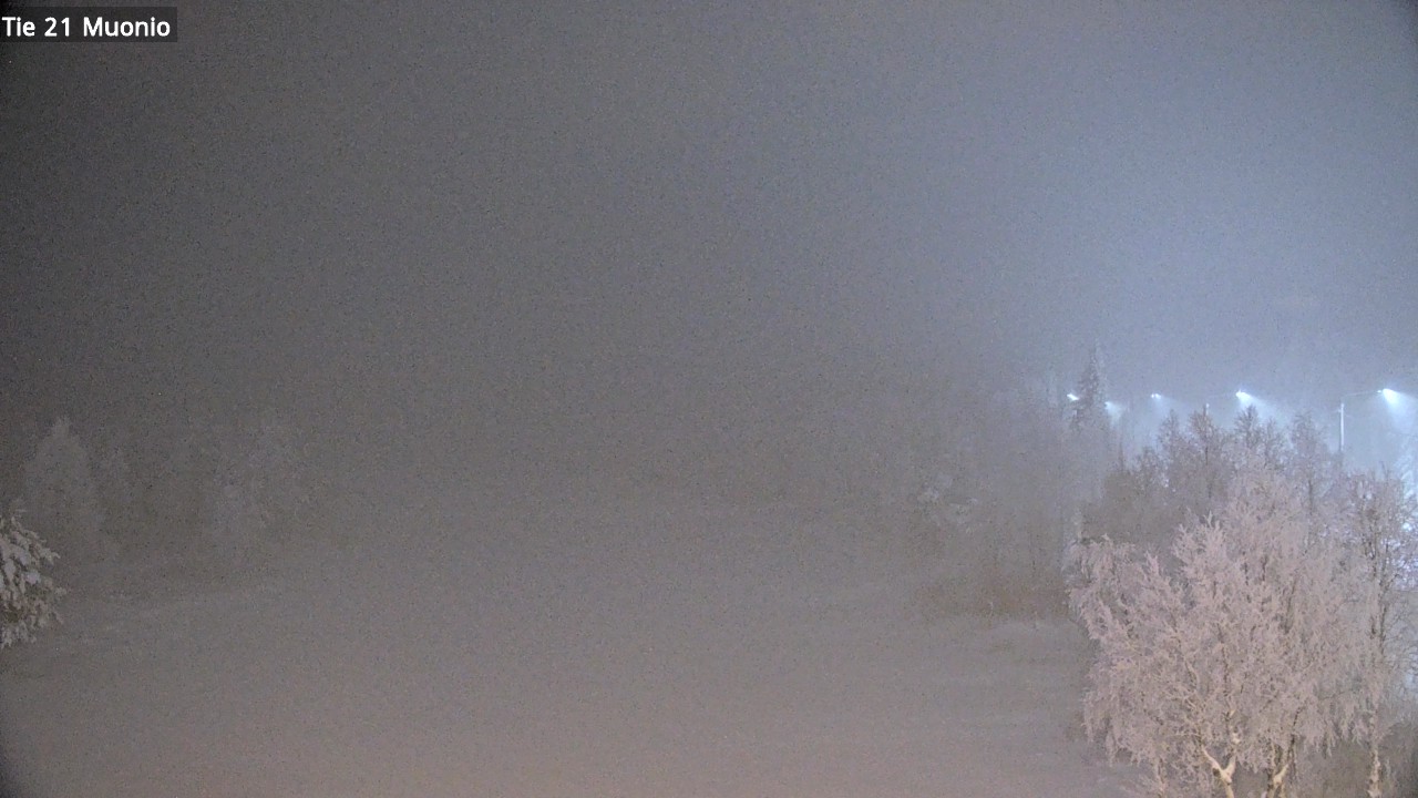 Weather Camera Image Road 21 Muonio, Muonio, Lappi