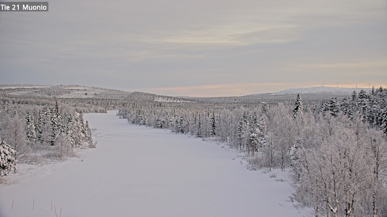 Weather Camera Image Road 21 Muonio, Muonio, Lappi