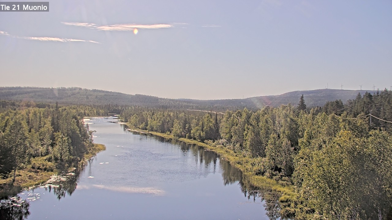 Weather Camera Image Väg 21 Muonio, Muonio, Lappi