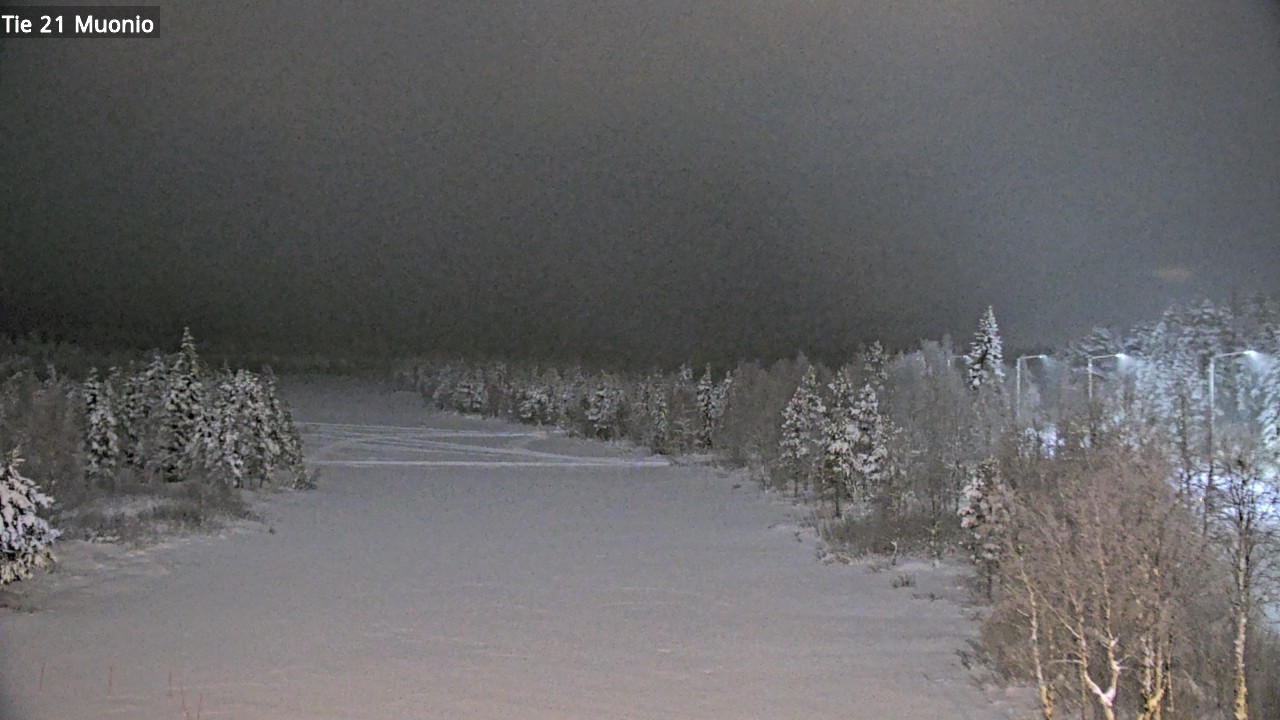 Weather Camera Image Väg 21 Muonio, Muonio, Lappi