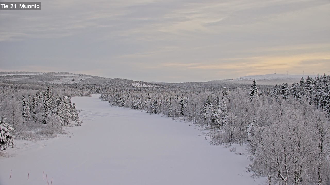 Weather Camera Image Road 21 Muonio, Muonio, Lappi