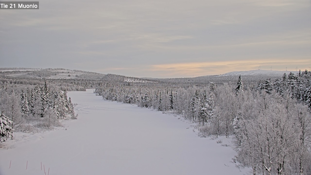 Weather Camera Image Road 21 Muonio, Muonio, Lappi