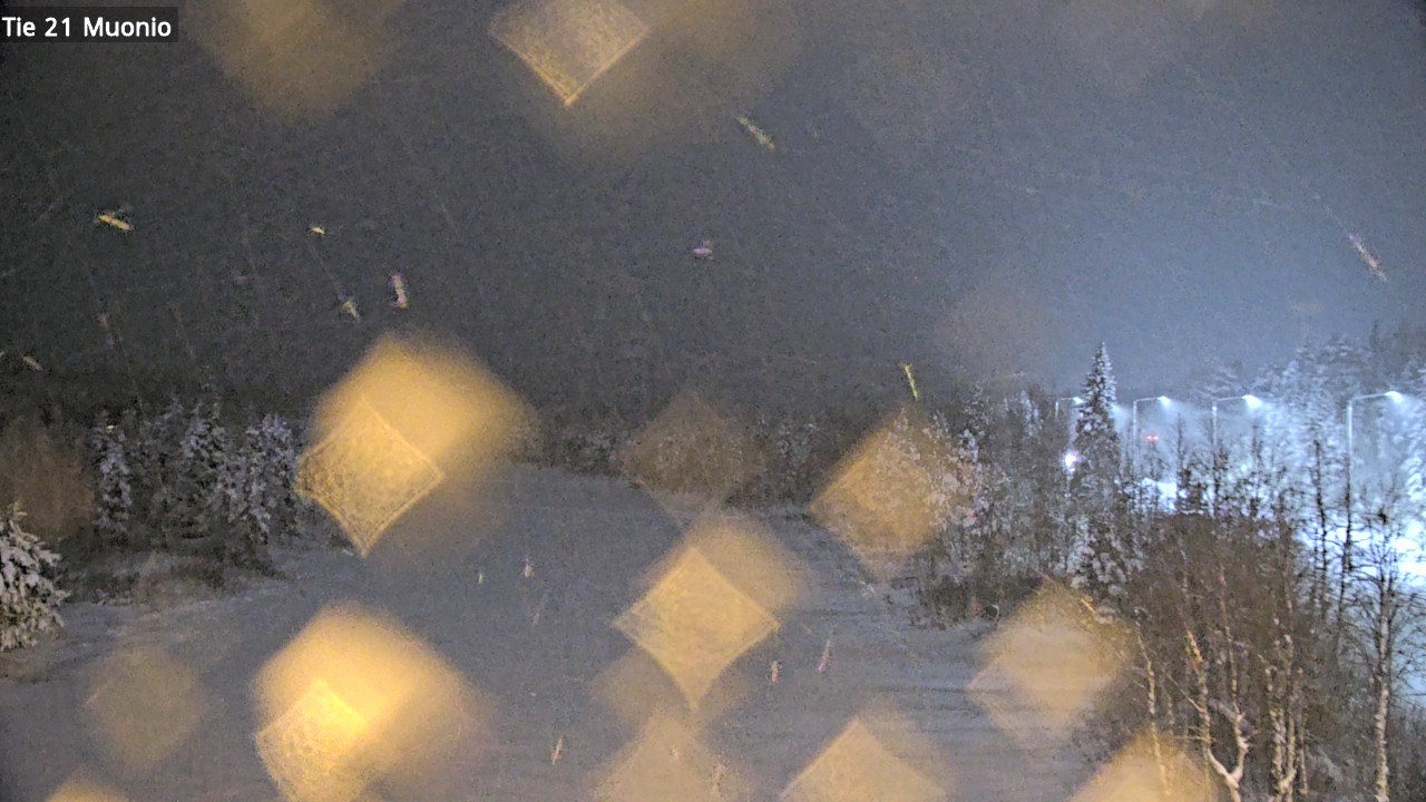 Weather Camera Image Väg 21 Muonio, Muonio, Lappi