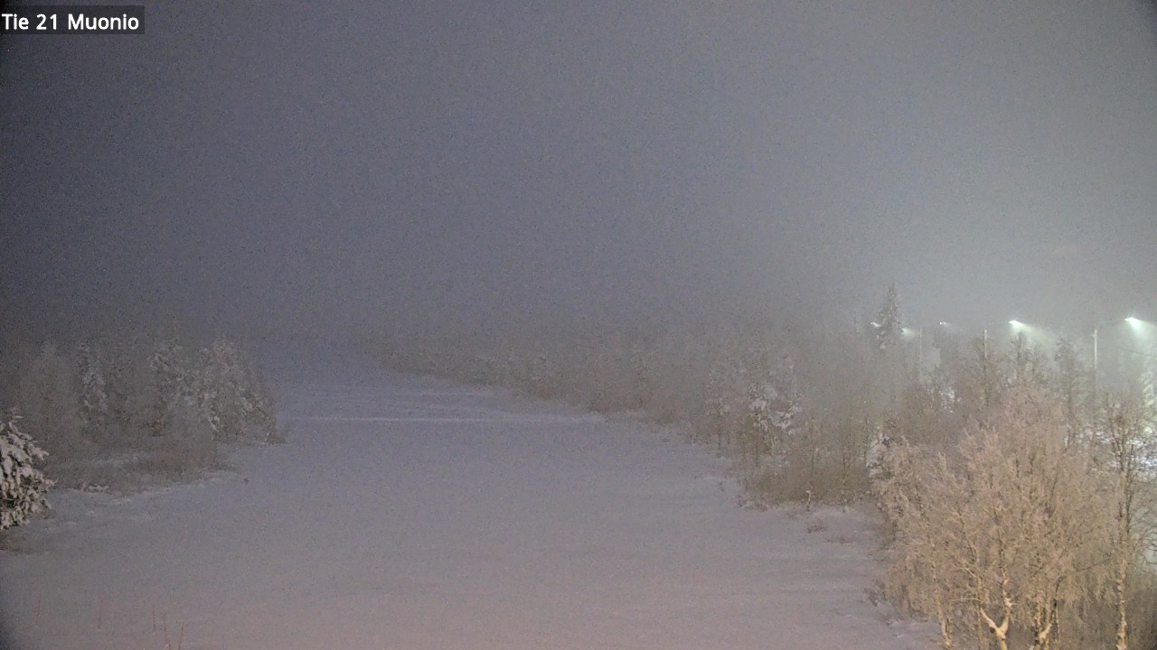 Weather Camera Image Road 21 Muonio, Muonio, Lappi