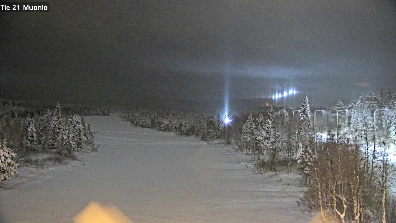 Weather Camera Image Väg 21 Muonio, Muonio, Lappi