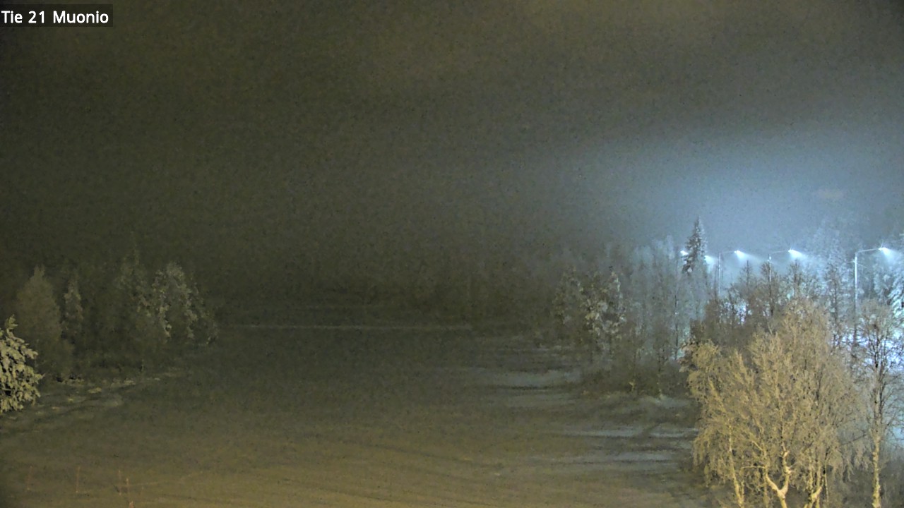 Weather Camera Image Väg 21 Muonio, Muonio, Lappi