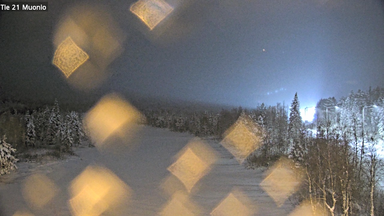 Weather Camera Image Väg 21 Muonio, Muonio, Lappi