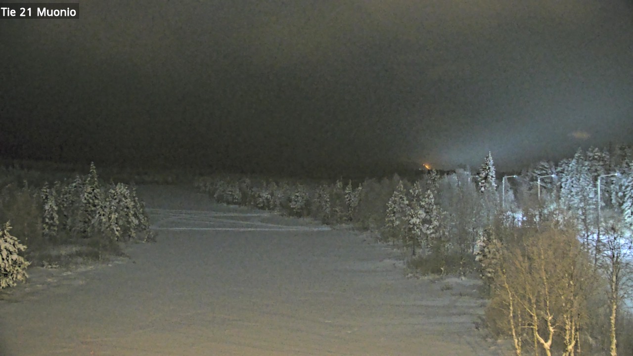 Weather Camera Image Väg 21 Muonio, Muonio, Lappi