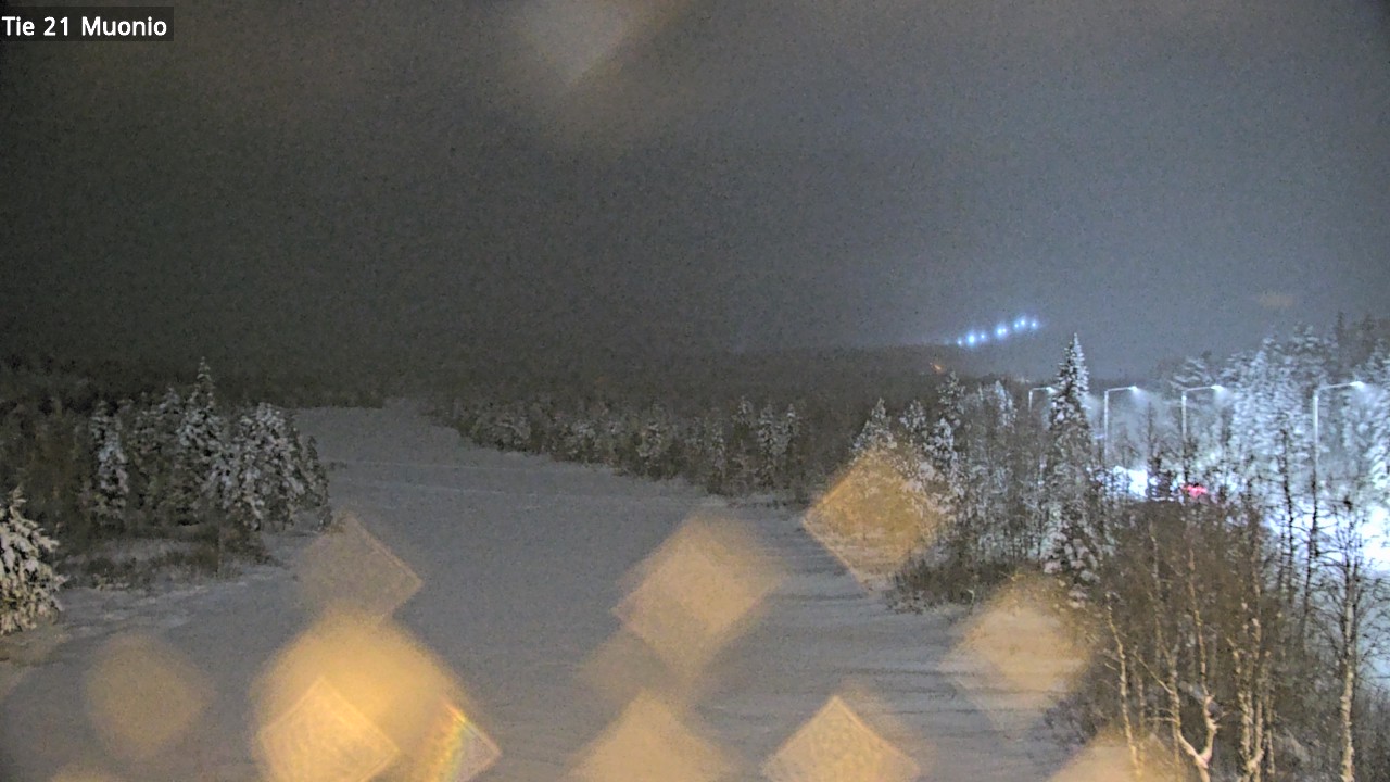 Weather Camera Image Väg 21 Muonio, Muonio, Lappi