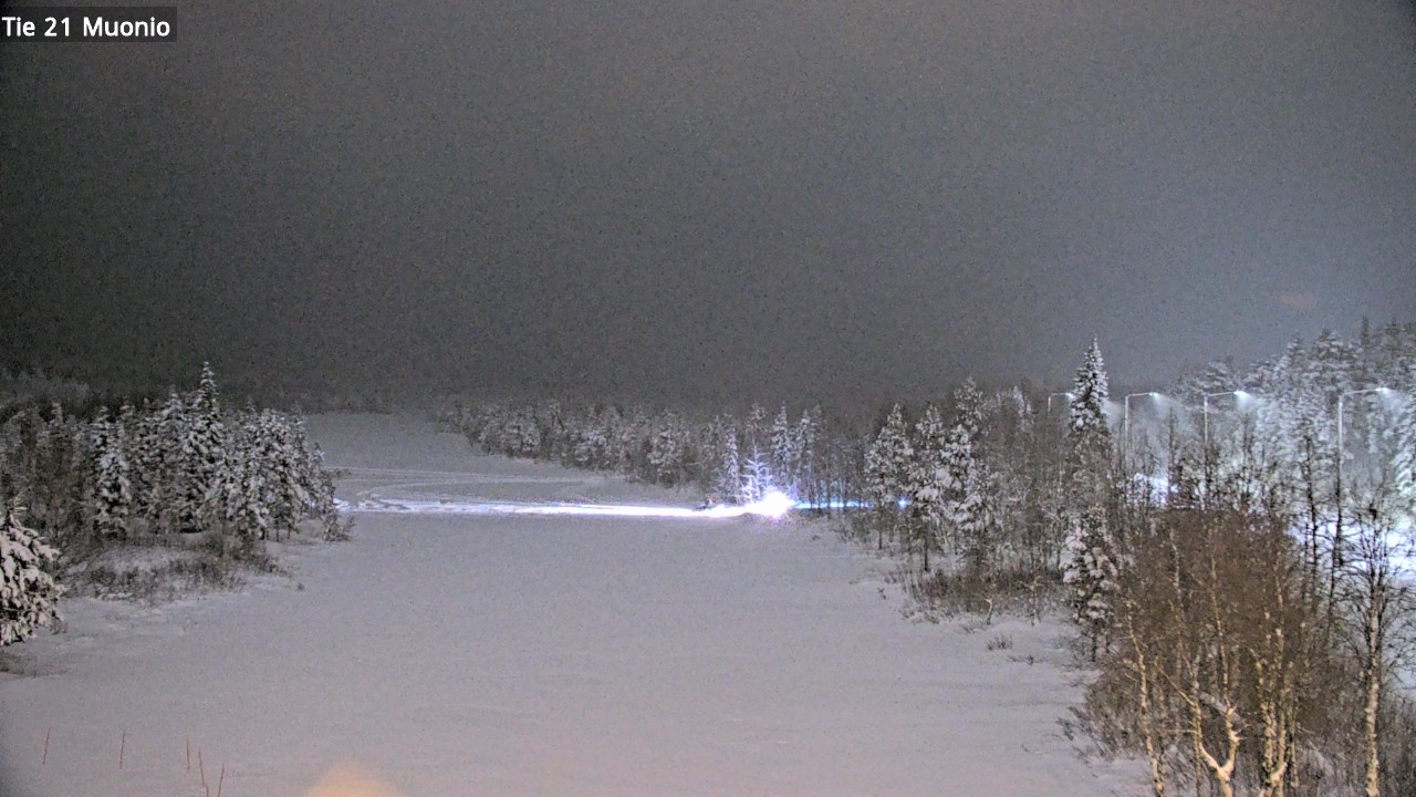 Weather Camera Image Väg 21 Muonio, Muonio, Lappi