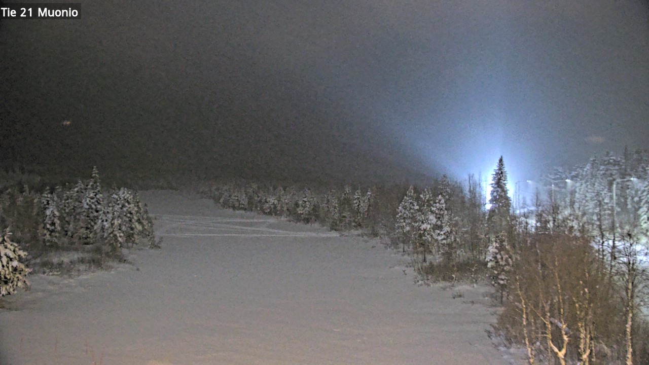 Weather Camera Image Väg 21 Muonio, Muonio, Lappi