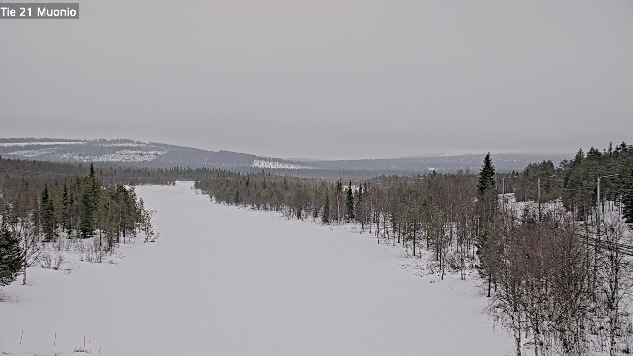 Weather Camera Image Road 21 Muonio, Muonio, Lappi