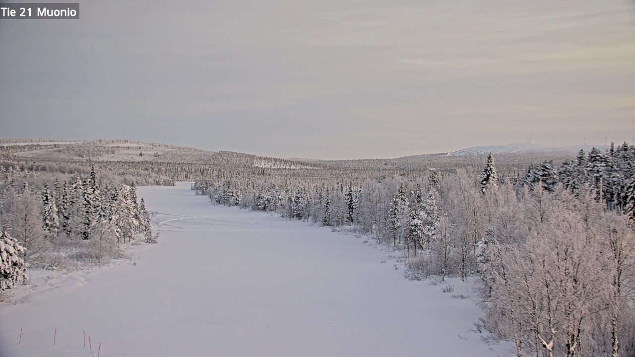 Weather Camera Image Road 21 Muonio, Muonio, Lappi