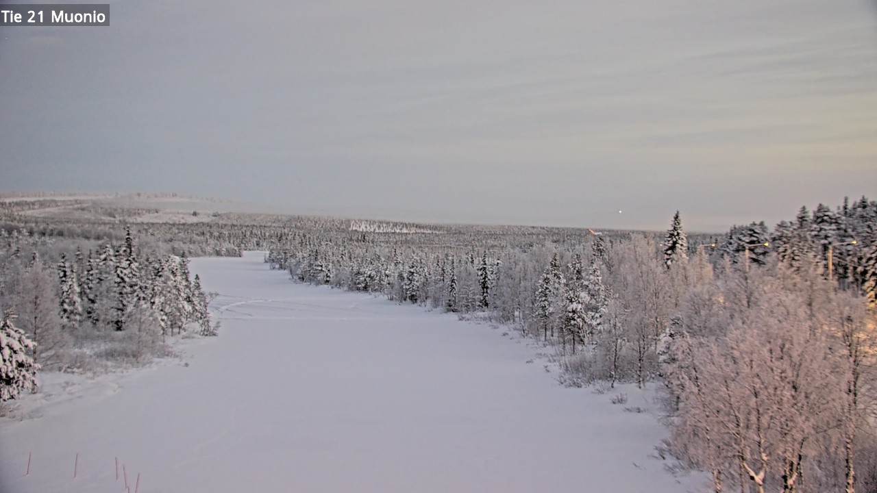 Weather Camera Image Road 21 Muonio, Muonio, Lappi