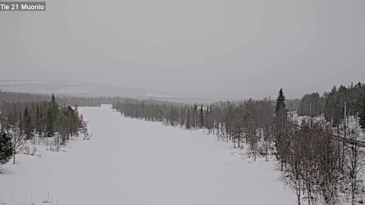 Weather Camera Image Road 21 Muonio, Muonio, Lappi