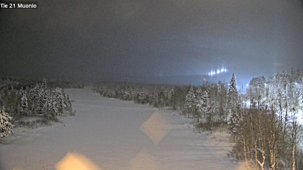 Weather Camera Image Väg 21 Muonio, Muonio, Lappi