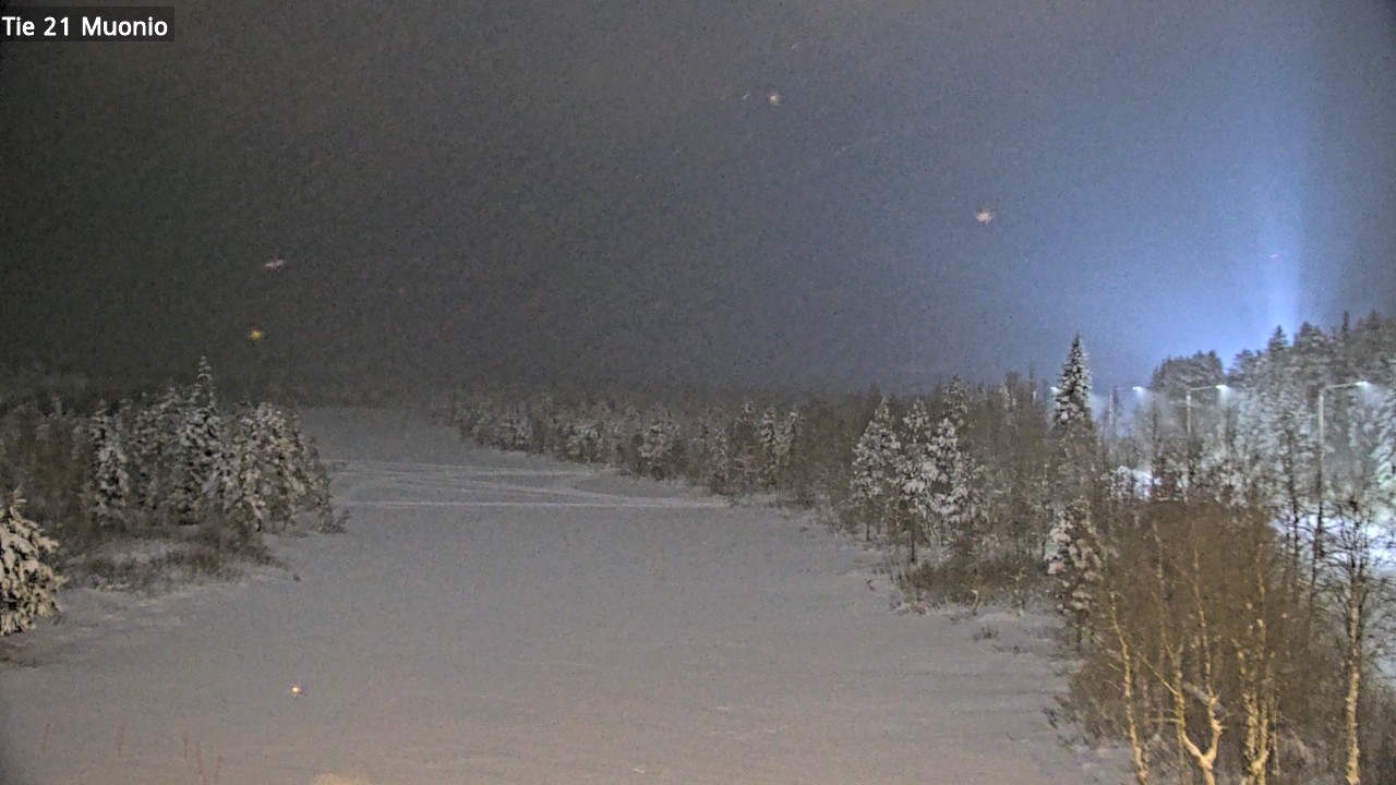 Weather Camera Image Väg 21 Muonio, Muonio, Lappi