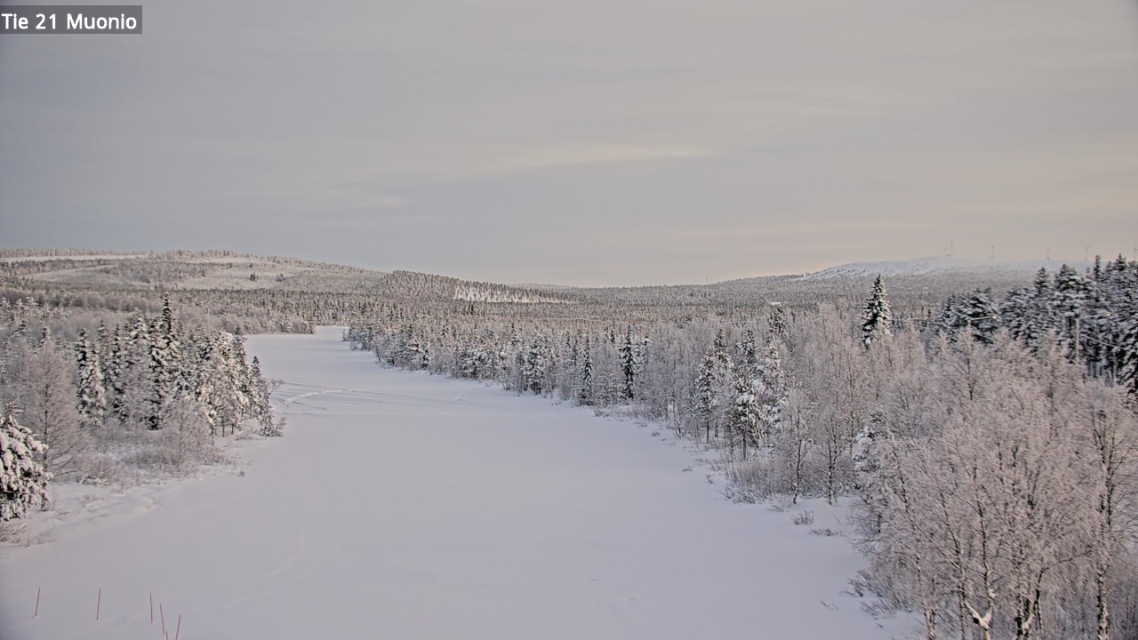 Weather Camera Image Road 21 Muonio, Muonio, Lappi