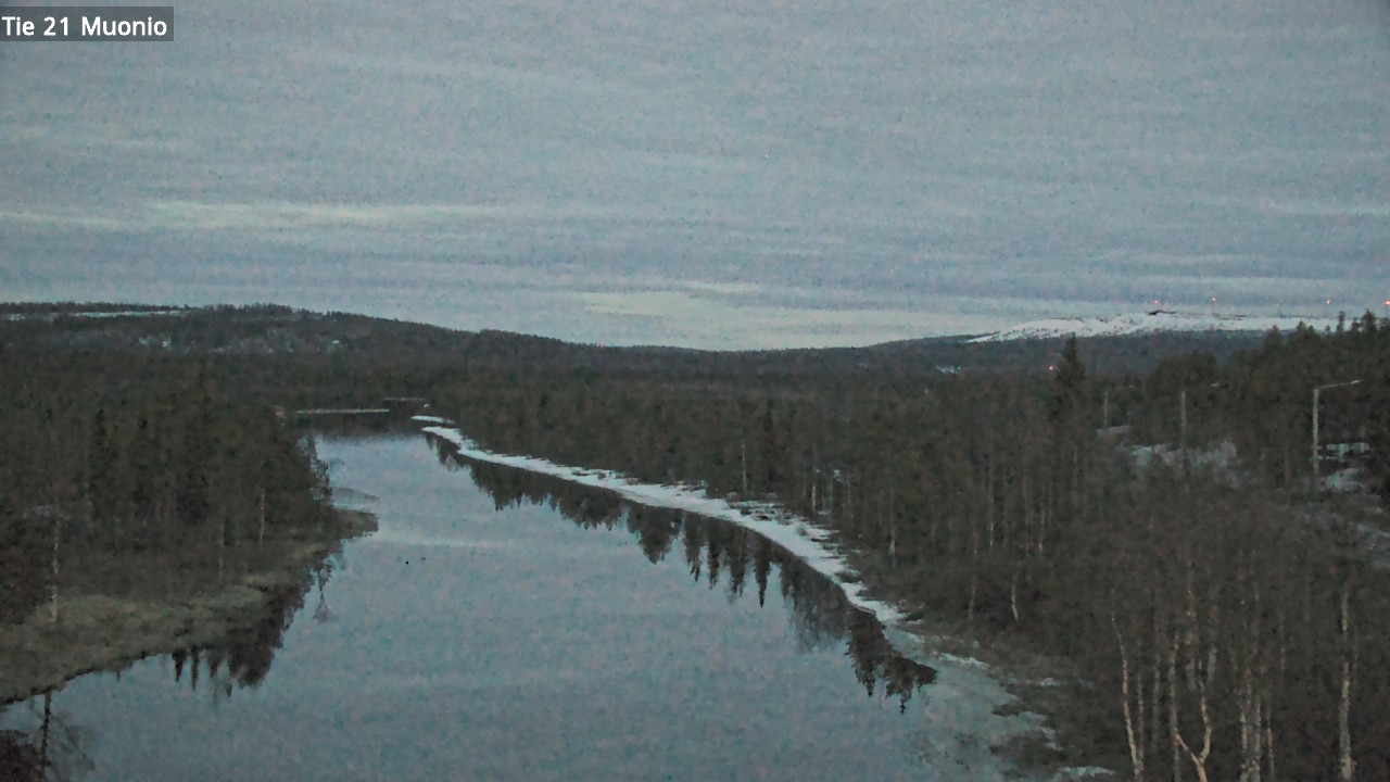 Weather Camera Image Road 21 Muonio, Muonio, Lappi