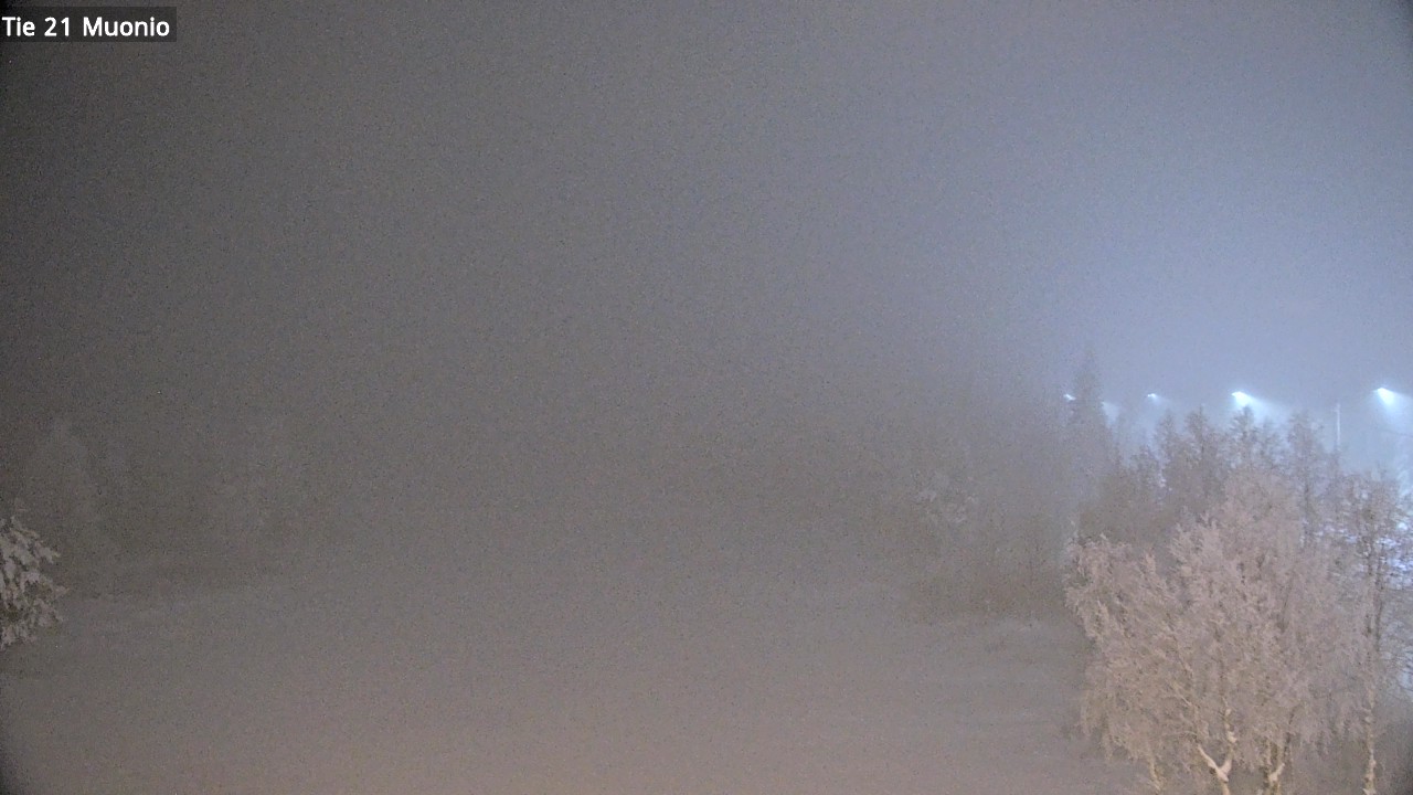 Weather Camera Image Road 21 Muonio, Muonio, Lappi