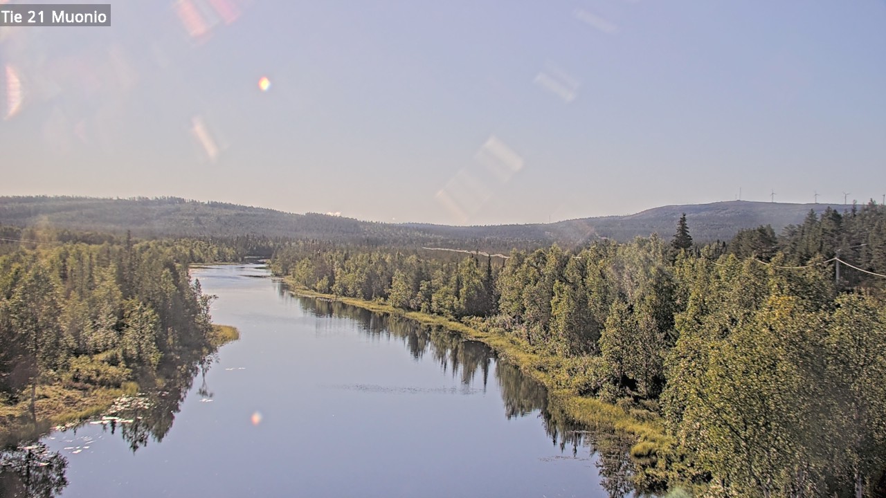 Weather Camera Image Väg 21 Muonio, Muonio, Lappi