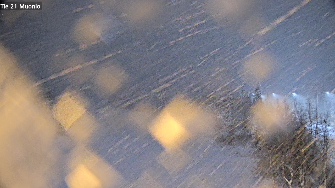 Weather Camera Image Väg 21 Muonio, Muonio, Lappi