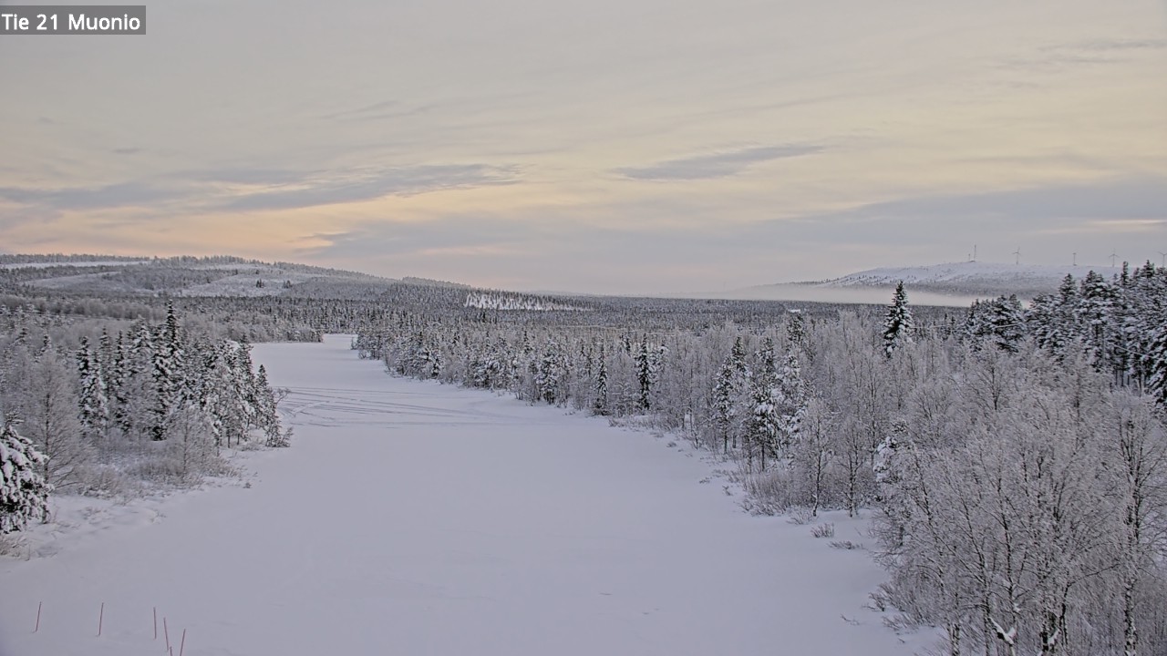 Weather Camera Image Väg 21 Muonio, Muonio, Lappi