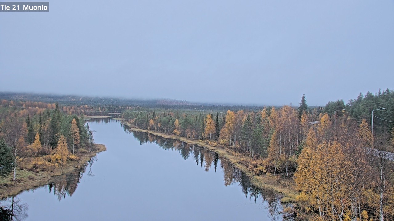 Weather Camera Image Väg 21 Muonio, Muonio, Lappi