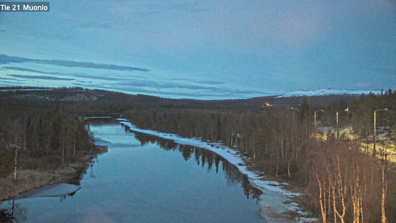 Weather Camera Image Väg 21 Muonio, Muonio, Lappi