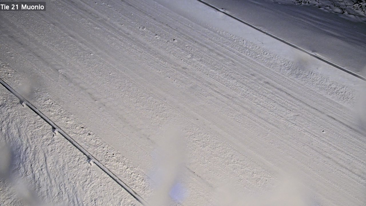 Weather Camera Image Väg 21 Muonio, Muonio, Lappi