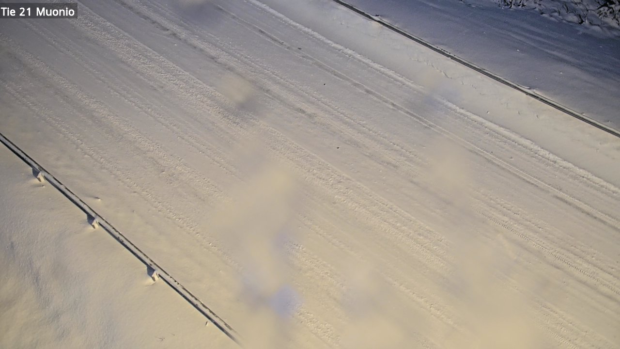 Weather Camera Image Väg 21 Muonio, Muonio, Lappi
