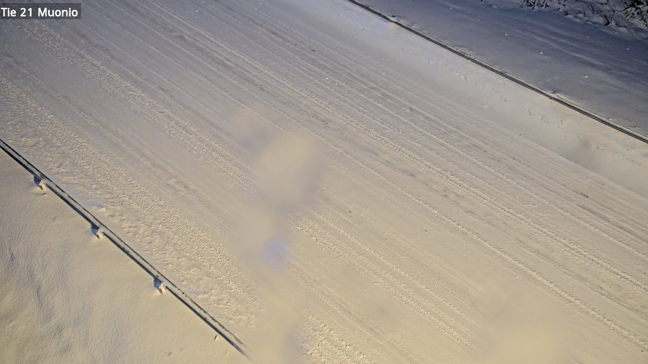 Weather Camera Image Väg 21 Muonio, Muonio, Lappi