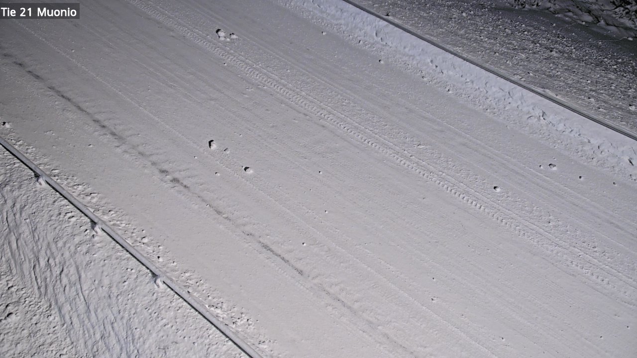 Weather Camera Image Väg 21 Muonio, Muonio, Lappi