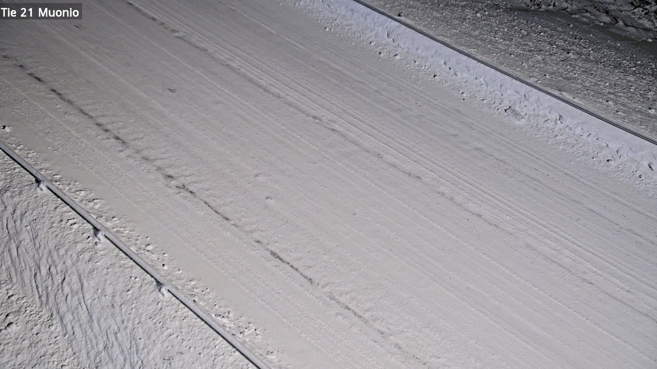 Weather Camera Image Väg 21 Muonio, Muonio, Lappi