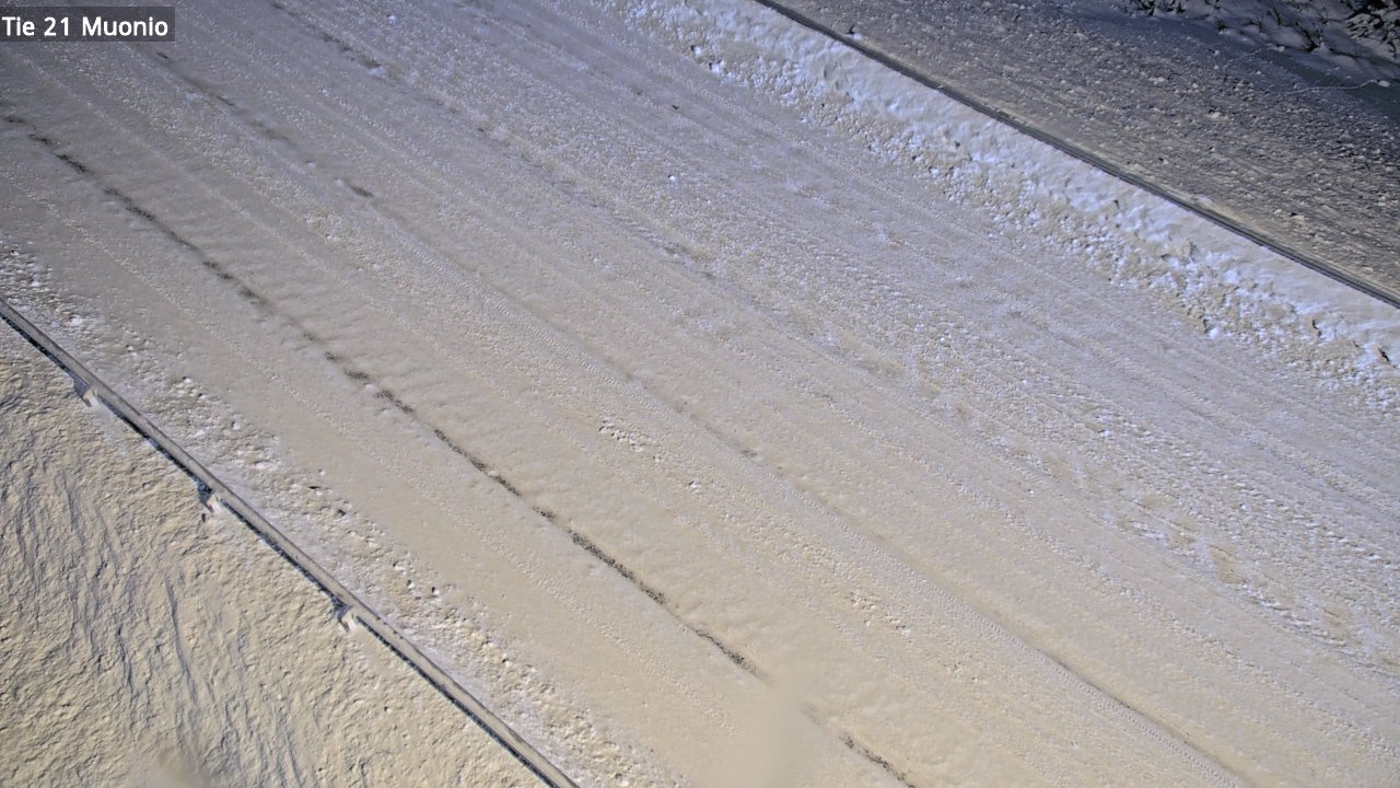Weather Camera Image Väg 21 Muonio, Muonio, Lappi