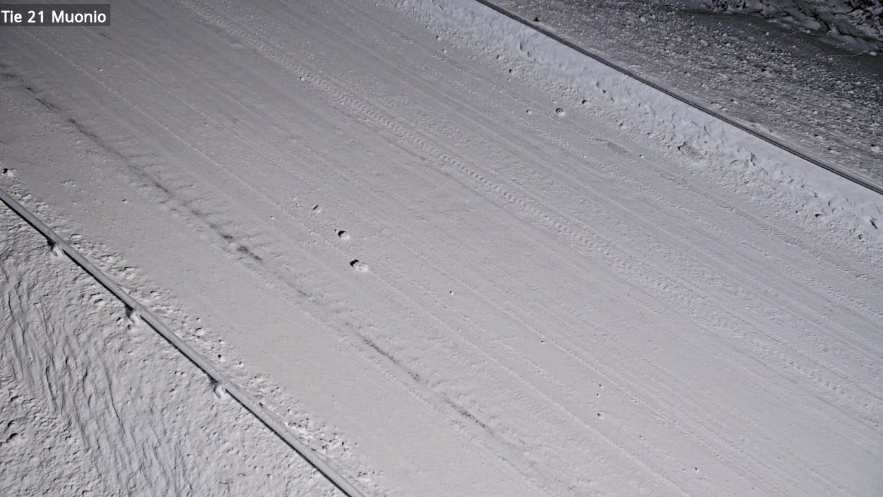 Weather Camera Image Väg 21 Muonio, Muonio, Lappi